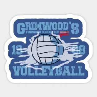 Grimwood's Volleyball- Phantasma Sticker